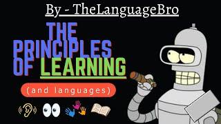 These Are Just My Principles of Learning (and languages)