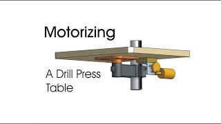 Motorizing a Drill Press