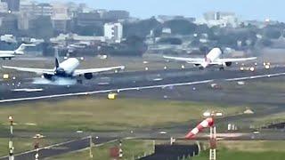 Plane Lands On Occupied Runway