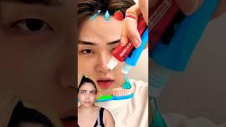 toothpaste hack #trending #makeup #beautytiips #viralvideo #skincare #hack #shortvideos