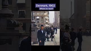 What do you think he's thinking? Denmark 1902. #shorts #history #oldfootage