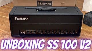 Friedman SS-100 V2 Steve Stevens Amp Unboxing and Play through