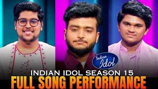 Full Performance All Contestants Indian Idol 15 | Celebrating Greatest Love Special Indian Idol 15 |