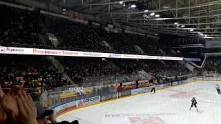 Curva Nord - HC Lugano vs EHC Biel - Gara 4 Semifinale Playoff 2018