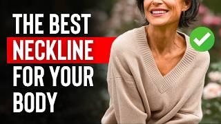 The Perfect Necklines For Your Body Over 50+