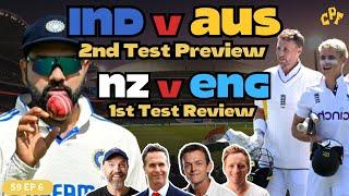 India v Australia Preview plus England v New Zealand Review on Club Prairie Fire.