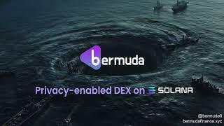 Bermuda - Privacy-Enabled DEX on Solana | Solana Summer Camp Hackathon Submission