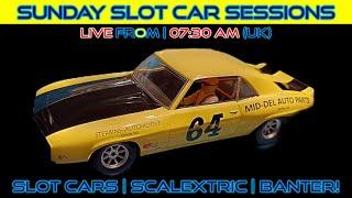 Great Banter Weekly with Sunday Slot Car Sessions! #slotcars #scalextric #slotcarsareback