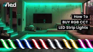 How To Buy RGB CCT LED Strip Lights - [Wholesale LED Lights]