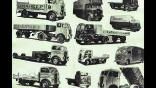 OVER 1000 OLD LORRIES - 1950's, 60's & 70's - 23 MAKES - Unique Collection of Images.wmv