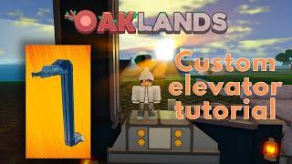 Simple custom elevator tutorial (ANY SIZE) - ROBLOX Oaklands