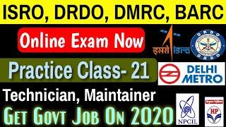 Helping Tapan Live Class- 21  || SELECTED MCQ for ISRO, DRDO, OFB, IOCL MCQ paper