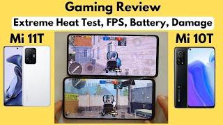 Xiaomi Mi 11T Vs Mi 10T PUBG Test [Extreme Heat Test]