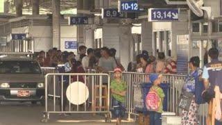 Scenes from Thai border as Karen rebels claim to have captured Myawaddy township from Myanmar army