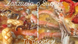 ¡¡¡OS TRAIGO DOS IDEAS PARA ESTA NAVIDAD!!! ZARZUELA DE MARISCO O SUQUET DE MARISCOS Y PESCADOS