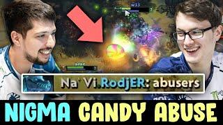 Nigma showing CANDY ABUSE on Diretide