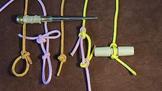 Marlin Spike Hitch - One Knot Turns into Slip, Loop, Stopper Knot and More 