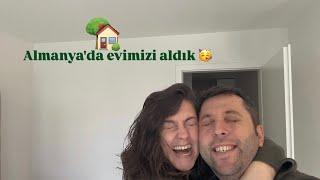 ALMANYA'DA EVİMİZİ ALDIK !! 