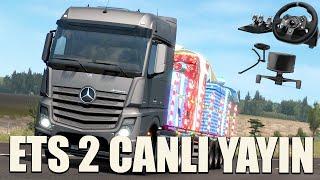 Euro Truck Simulator 2 - Tam Takım Yollara Düştük - Track IR 5 - Logitech G 29 & Vites Seti