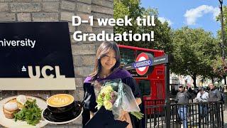 London vlog taking graduation photo, exploring London with family, musical