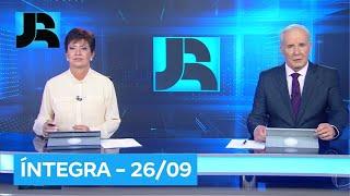 Assista à íntegra do Jornal da Record | 26/09/2024