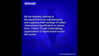 Rotocast The Best Steel Shot, Steel Grit, alloy steel castings Manufacturer in India