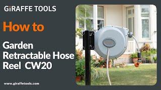 How To|Giraffetools Retractable Hose Reel CW20