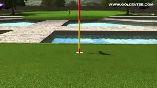 Golden Tee Great Shot on Hawthorne Manor!