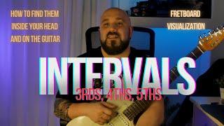 ULTIMATE FRETBOARD VISUALIZATION - INTERVALS Pt 2