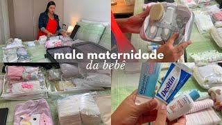 Mala de Maternidade para Bebê: como organizar? | Só o básico | O que vou levar para hospital? 