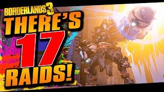 Borderlands 3 | There are SEVENTEEN Raid Bosses!