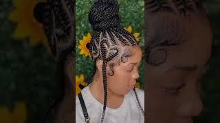 feedin braid hairstyles #braids #feedinbraids #naturalhair