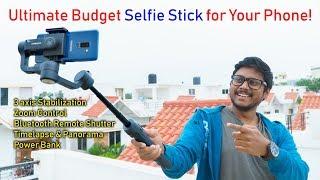 Budget Selfie Stick with 3 axis Stabilization for Your Smartphone !?