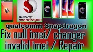 How to Fix null imei / invalid imei / Repair /change IMEI on qualcomm Snapdragon Devices,Huawei.Zte.