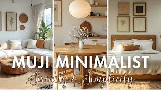 Muji Minimalist Home Decor Ideas | Serenity, Simplicity, and Style