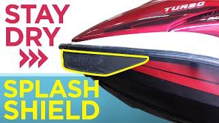 Hydroturf Splash Shield Install + Review for Honda Aquatrax F12x