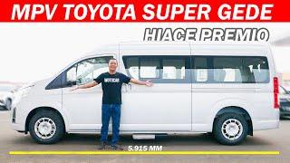 Toyota Hiace Premio Indonesia | 12 Penumpang |  Bisa Buat Campervan