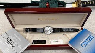 King Seiko SJE083 140th Anniversary Limited Edition-Unboxing