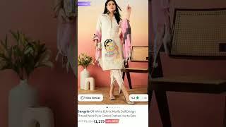 #vandana creation  rakhi special suit design's from Myntra