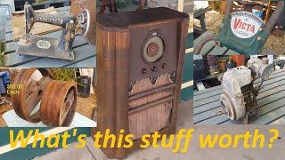 Aussie Picking Appraisals Part 1 - Valuations of treasures found in an old shed! Pickers rewards!