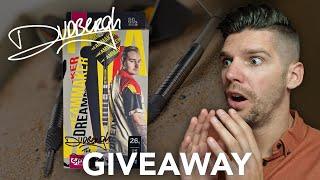 New SIGNED Dimitri van den Bergh DARTS For YOU?! ️