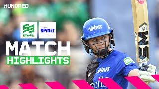 Heather Knight SMASHES 50 in tight finish  | Southern Brave v London Spirit Highlights