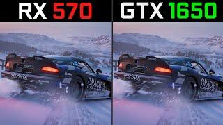 GTX 1650 4GB vs RX 570 8GB in 8 Games