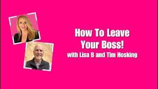 How To Leave Your Real Estate Job Gracefully - Tim Hosking