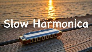 Slow Harmonica Blues Instrumental BGM | To Work,Study relax sleep music