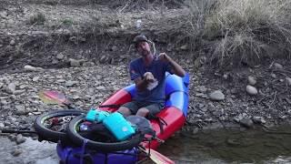 Learn to Bikeraft, The Bikeraft Guide - Packraft Punctures - 3 key sharp things to watch out for