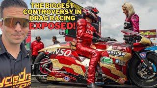 CONTROVERSY ERUPTS in NHRA Pro Stock Motorcycle!