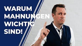 3 Gründe rechtzeitig Mahnungen zu schreiben