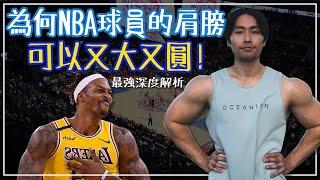 為何魔獸的肩膀可以又大又圓｜深度解析NBA球員強大肩膀背後的原因