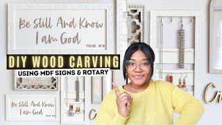 DIY Wood Carving Ideas | EASY & FUN | Ashleigh Lauren